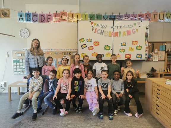 Klassenfoto der Juniorklasse im Schuljahr 2026/27