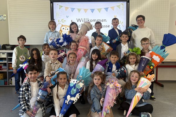 Klassenfoto der Klasse 1b im Schuljahr 2026/27.